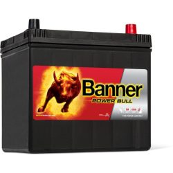 Banner Power Bull 12V 60Ah autó akkumulátor P6068 jobb+ 