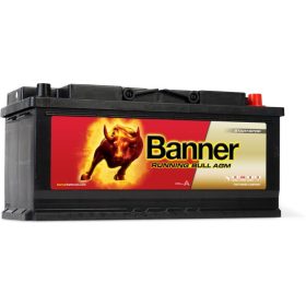   Banner Running Bull 12V 105Ah autó akkumulátor AGM 60501 jobb+  