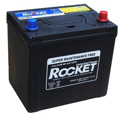 Rocket Start-Stop 65Ah 12V autó akkumulátor Q85L ASIA jobb+  