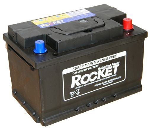 Rocket 71Ah 12V autó akkumulátor 57113 jobb+  