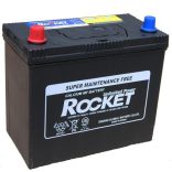 Rocket 45Ah 12V autó akkumulátor SMF NX100-S6 ASIA vékonysaru bal+  