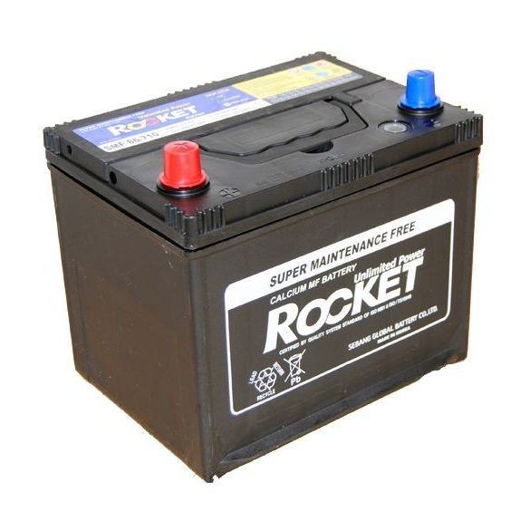 Rocket 66Ah 12V autó akkumulátor 86-710 ASIA bal+  