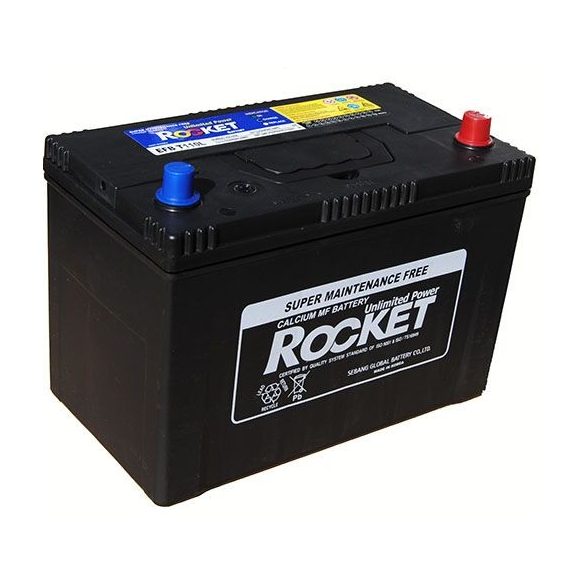 Rocket Start-Stop 90Ah 12V autó akkumulátor EFB T110L ASIA jobb+  