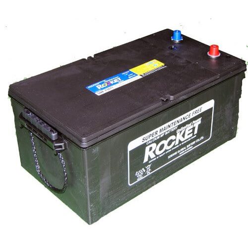 Rocket 230Ah 12V teherautó akkumulátor 73011 bal+  