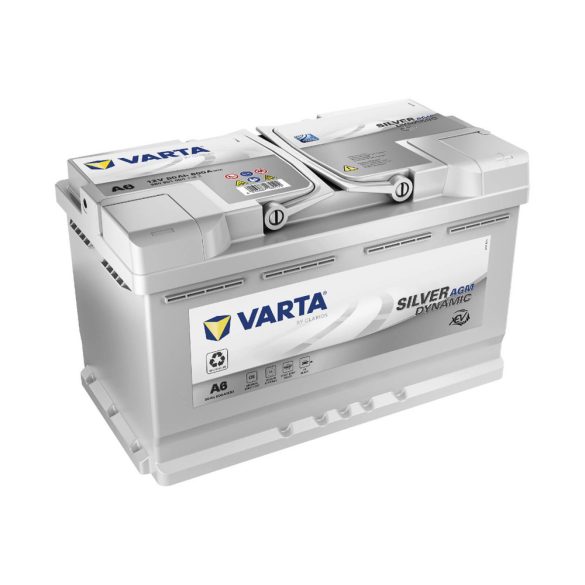 80Ah Silver Dynamic F21 12V AGM start-stop autó akkumulátor 580 901 080