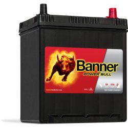   Banner Power Bull 12V 40Ah autó akkumulátor P4025 ASIA jobb+ 