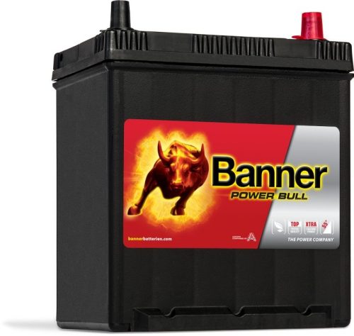 Banner Power Bull 12V 40Ah autó akkumulátor P4025 ASIA jobb+ 