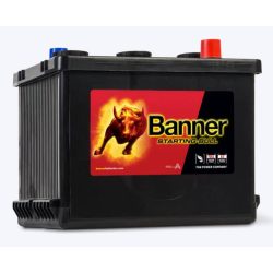   Banner Starting Bull 6V 77Ah autó akkumulátor 077 18 jobb+  