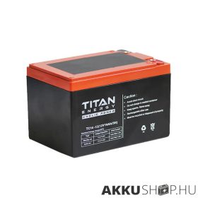   TitanEnergy Cyclic Power 12V 14Ah kerékpár akkumulátor 6-DZM-14 zselés