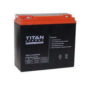   TitanEnergy CyclicPower 12V 22Ah kerékpár akkumulátor 6-DZM-22 zselés