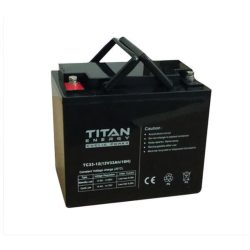   TitanEnergy CyclicPower 12V 33Ah kerekesszék akkumulátor TC33-12 zselés