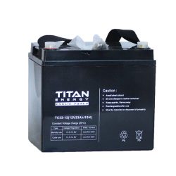   TitanEnergy CyclicPower 12V 33Ah kerekesszék akkumulátor TC33-12 zselés