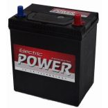 Electric Power 12V 40Ah 300A ASIA JOBB+ vékony autó akkumulátor  