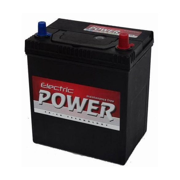 Electric Power 12V 40Ah 300A ASIA JOBB+ vékony autó akkumulátor  