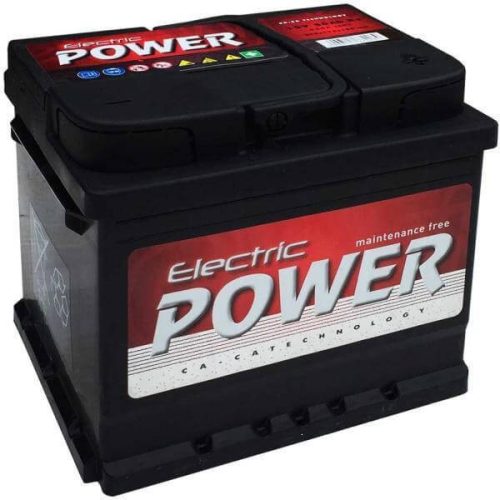 Electric Power 12V 55Ah 420A JOBB+ autó akkumulátor  