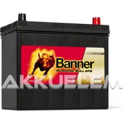   Banner Running Bull 55515 EFB 12V 460A 55Ah autó akkumulátor ASIA JOBB+