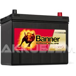   Banner Running Bull EFB 57015 12V 660A 70Ah autó akkumulátor ASIA JOBB+