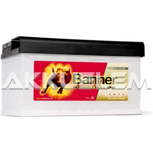 Banner Running Bull EFB 58011 12V 780A 80Ah autó akkumulátor JOBB+