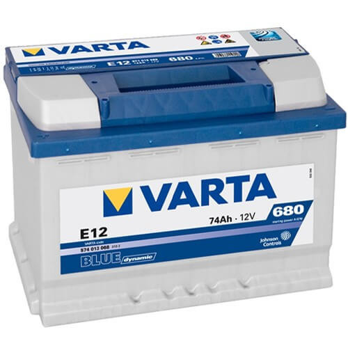 Varta Blue Dinamic 12V 74Ah 680A 574013 autó akkumulátor bal+  
