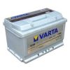 Varta Silver Dinamic 12V 74Ah 750A 574402 autó akkumulátor jobb+  
