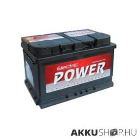 Electric Power 12V 72Ah 640A autó akkumulátor BAL+