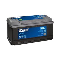 EXIDE Excell EB852 85Ah 760A autó akkumulátor JOBB+