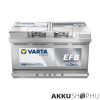 VARTA 12V EFB 80Ah 800A 580500 Start-stop autó akkumulátor N80 JOBB+