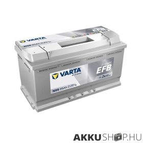   Varta 12V 95Ah 850A JOBB+ 595500 L5 Start-Stop EFB autó akkumulátor